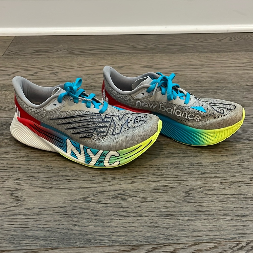 New Balance FuelCell RC Elite v2 NYC Marathon sneaker, women’s size 5/ youth 3
